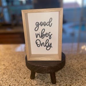 ⭐️3/$20⭐️ Wood Table Decor, 5”x7”x2”